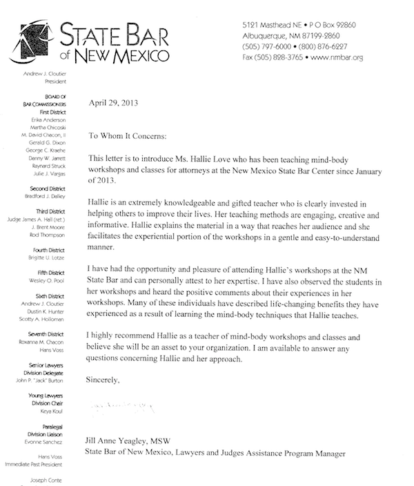 NM state bar letter